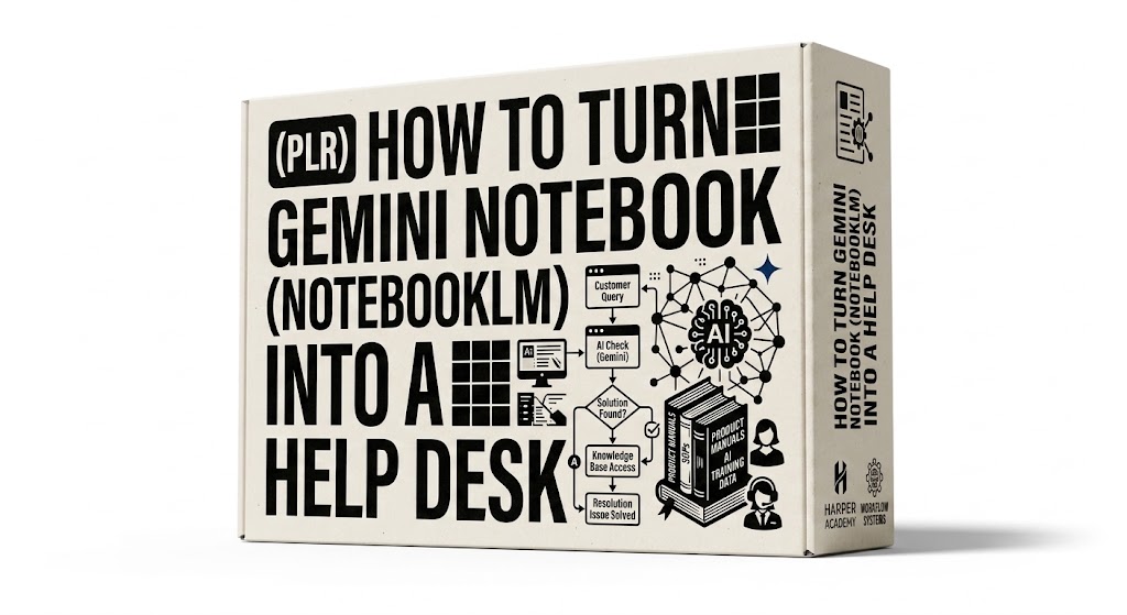 How to Turn NotebookLM into a Help Desk Box Shot