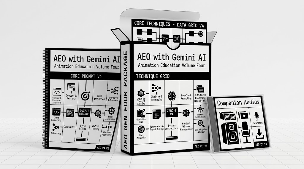 AEO with Gemini AI Companion Workbooks, Audio, and Mind Maps Bundle