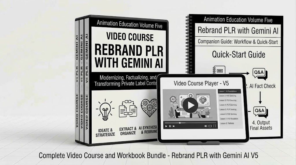 Rebrand PLR with Gemini AI Box Shot