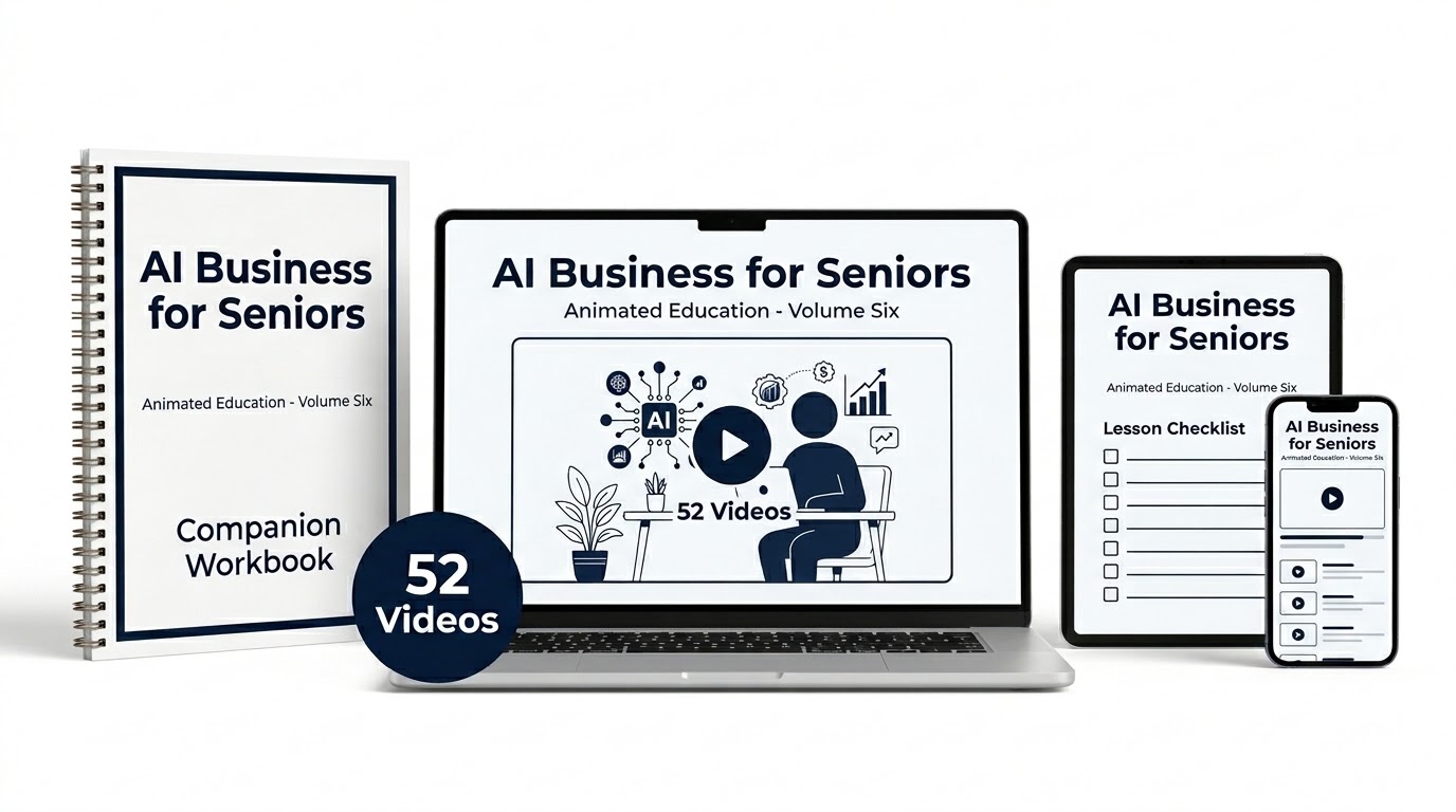 AI Business for Seniors Box Shot