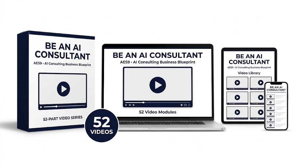 Be an AI Consultant 3D Box Shot